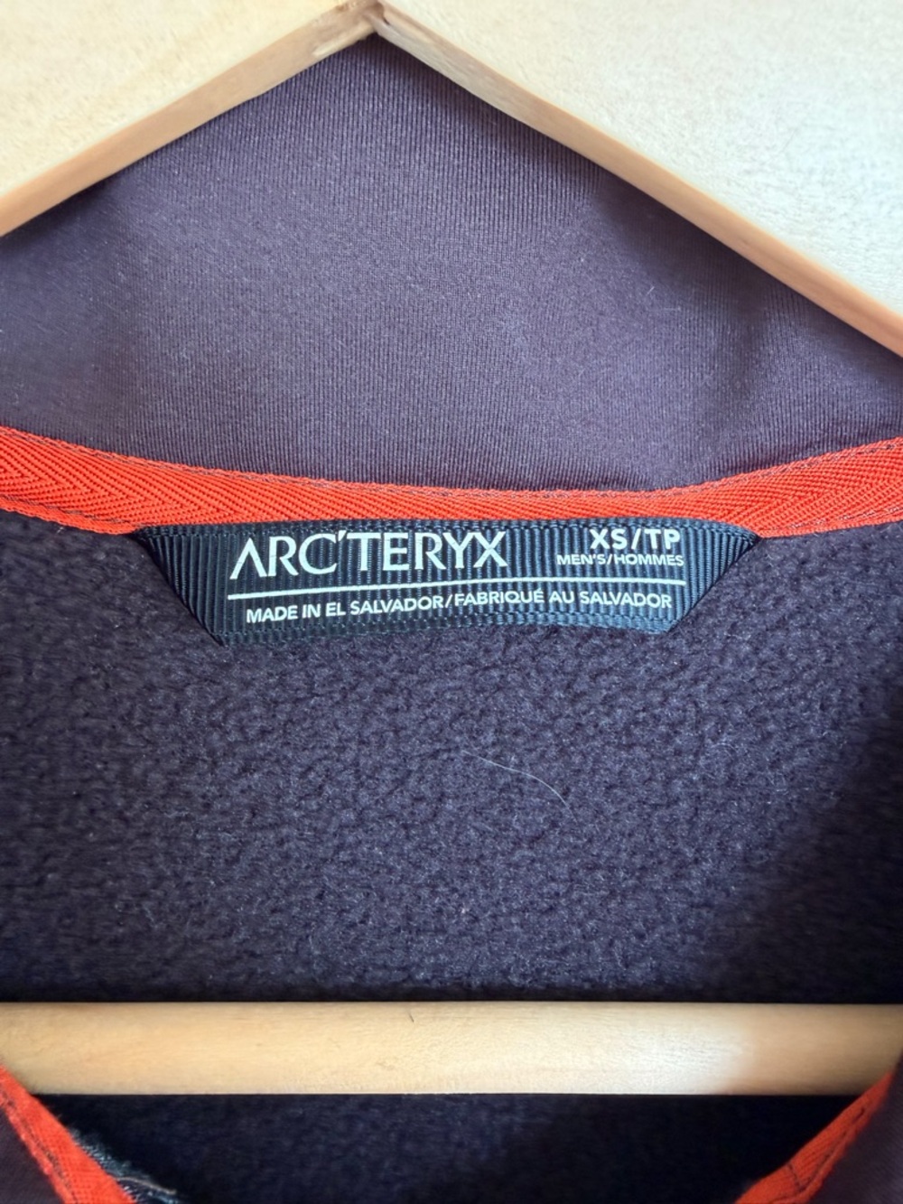 Arc'teryx Kyanite Flux (reddish/burgundy tone) Full-Zip Fleece Jacket - Picture 2 of 5
